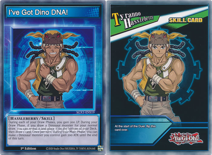 Yu-Gi-Oh Card: I've Got Dino DNA!