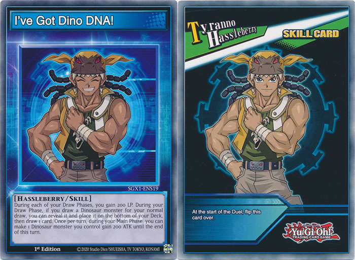 CARDGAME DINOSAUR DNA