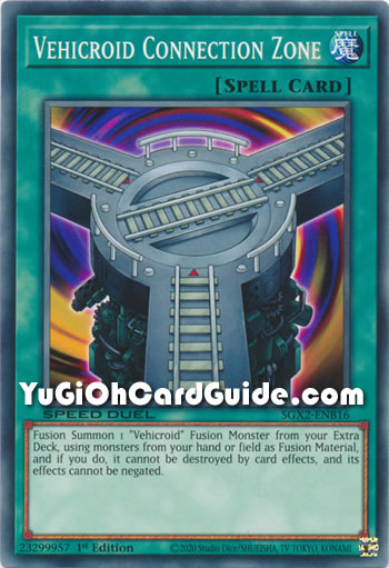 Yu-Gi-Oh Card: Vehicroid Connection Zone