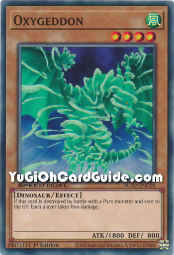 Yu-Gi-Oh Card: Oxygeddon