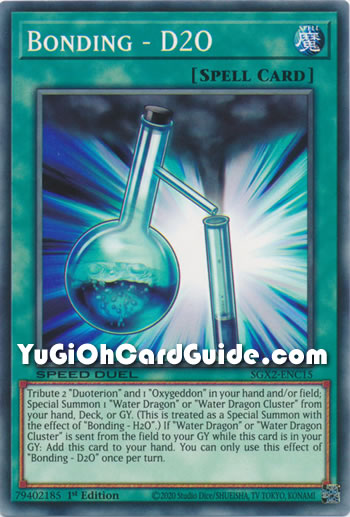 Yu-Gi-Oh Card: Bonding - D2O