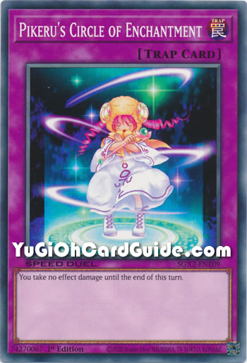 Yu-Gi-Oh Card: Pikeru's Circle of Enchantment