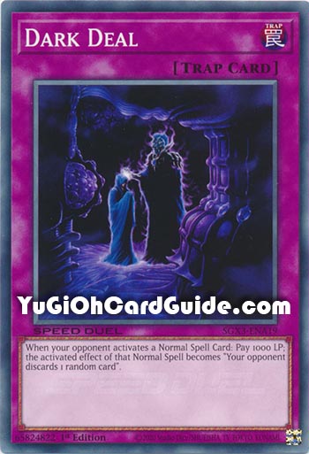 Yu-Gi-Oh Card: Dark Deal