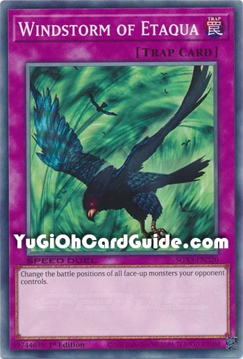 Yu-Gi-Oh Card: Windstorm of Etaqua