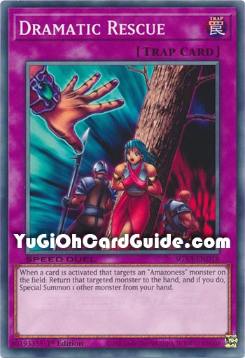Yu-Gi-Oh Card: Dramatic Rescue