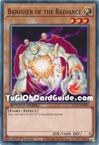 Yu-Gi-Oh Card: Banisher of the Radiance