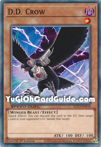 Yu-Gi-Oh Card: D.D. Crow