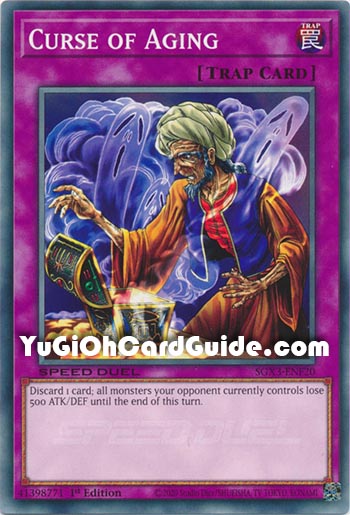 Yu-Gi-Oh Card: Curse of Aging