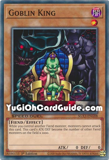 Yu-Gi-Oh Card: Goblin King