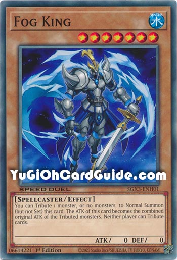 Yu-Gi-Oh Card: Fog King