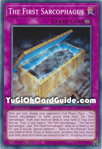 Yu-Gi-Oh Card: The First Sarcophagus