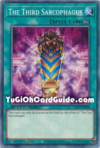 Yu-Gi-Oh Card: The Third Sarcophagus