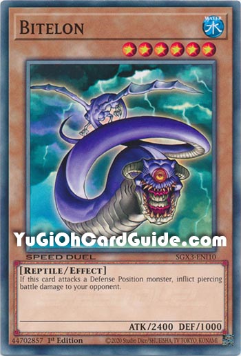 Yu-Gi-Oh Card: Bitelon