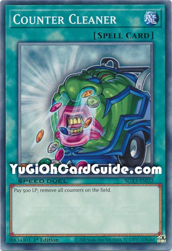Yu-Gi-Oh Card: Counter Cleaner
