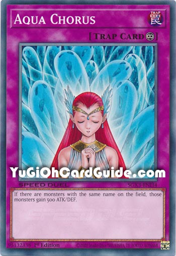 Yu-Gi-Oh Card: Aqua Chorus
