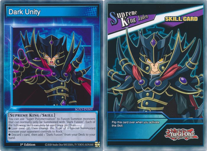 Yu-Gi-Oh Card: Dark Unity