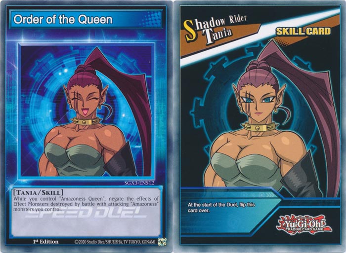Yu-Gi-Oh Card: Order of the Queen