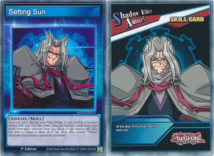 Yu-Gi-Oh Card: Setting Sun