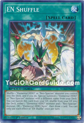 Yu-Gi-Oh Card: EN Shuffle