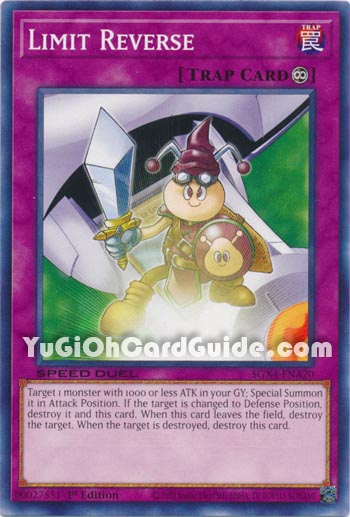 Yu-Gi-Oh Card: Limit Reverse