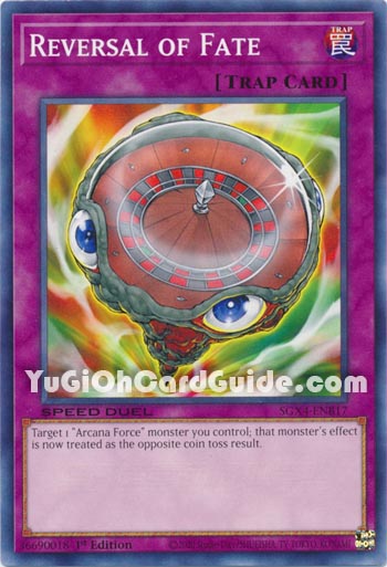 Yu-Gi-Oh Card: Reversal of Fate