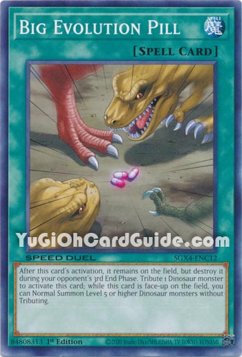 Yu-Gi-Oh Card: Big Evolution Pill