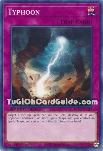 Yu-Gi-Oh Card: Typhoon