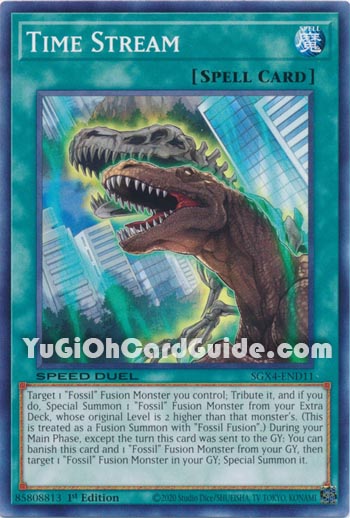 Yu-Gi-Oh Card: Time Stream