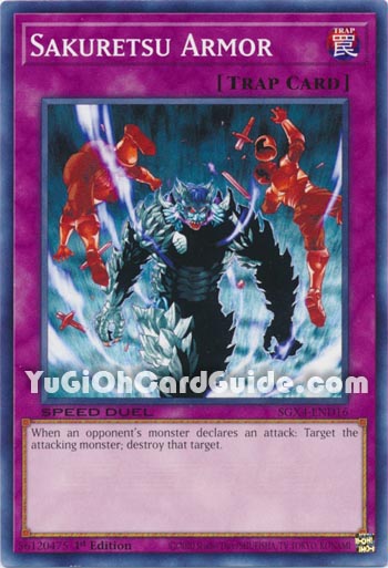 Yu-Gi-Oh Card: Sakuretsu Armor