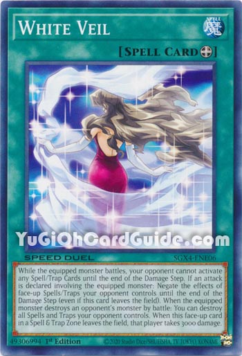 Yu-Gi-Oh Card: White Veil