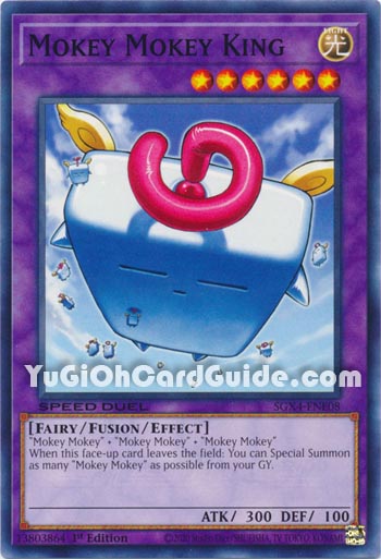 Yu-Gi-Oh Card: Mokey Mokey King
