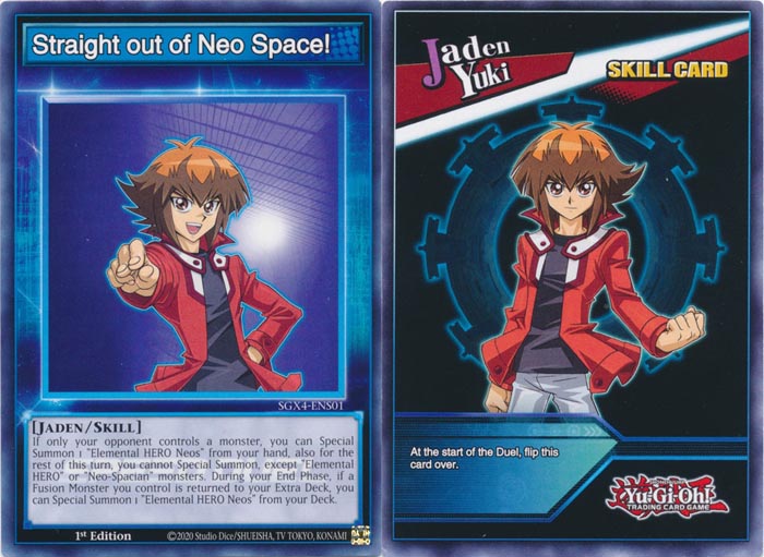 Yu-Gi-Oh Card: Straight out of Neo Space!