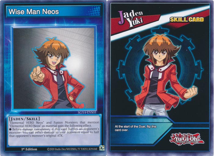 Yu-Gi-Oh Card: Wise Man Neos