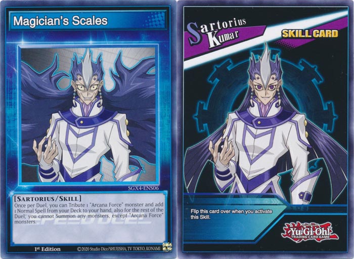 Yu-Gi-Oh Card: Magician's Scales