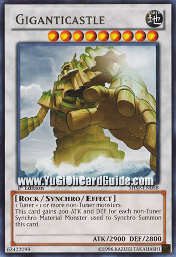 Yu-Gi-Oh Card: Giganticastle