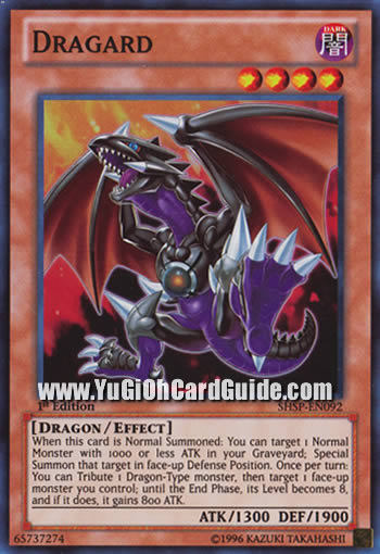 Yu-Gi-Oh Card: Dragard