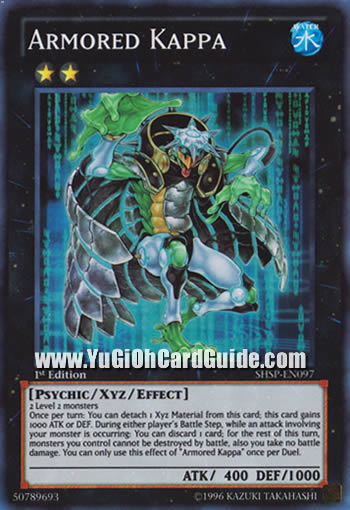 Yu-Gi-Oh Card: Armored Kappa