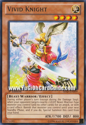 Yu-Gi-Oh Card: Vivid Knight