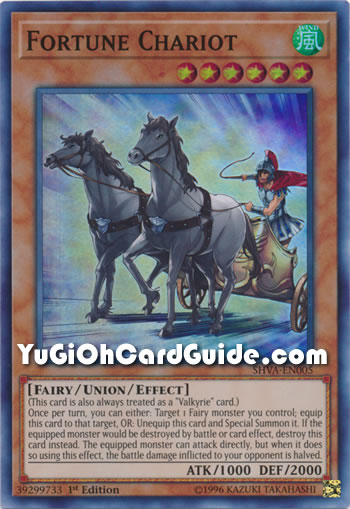 Yu-Gi-Oh Card: Fortune Chariot