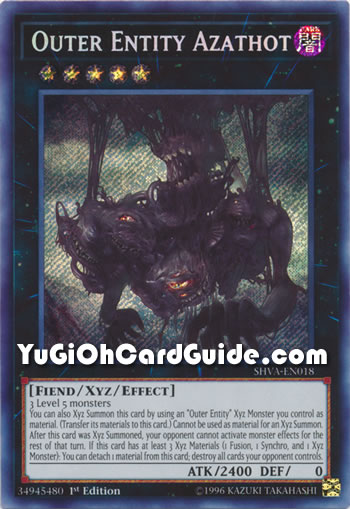 Yu-Gi-Oh Card: Outer Entity Azathot