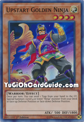 Yu-Gi-Oh Card: Upstart Golden Ninja