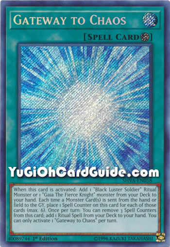 Yu-Gi-Oh Card: Gateway to Chaos