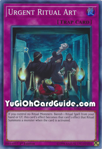 Yu-Gi-Oh Card: Urgent Ritual Art