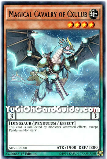 Yu-Gi-Oh Card: Magical Cavalry of Cxulub
