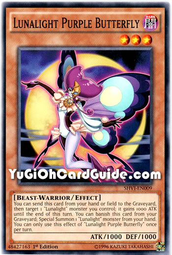 Yu-Gi-Oh Card: Lunalight Purple Butterfly