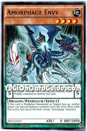 Yu-Gi-Oh Card: Amorphage Envy