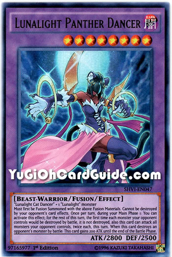 Yu-Gi-Oh! Karte: Lunalight Leo Dancer – Super Rare – Aus Shining Victories (SHVI-EN048)