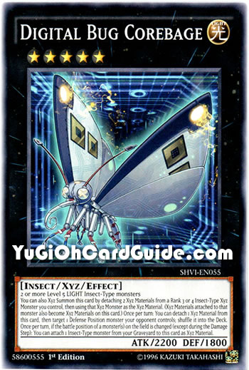 Yu-Gi-Oh! Bug Emergency SHVI-EN074 Common 1st Edition - Shining Victories Card