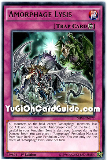 Yu-Gi-Oh Card: Amorphage Lysis
