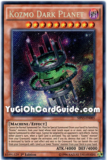 Yu-Gi-Oh Card: Kozmo Dark Planet